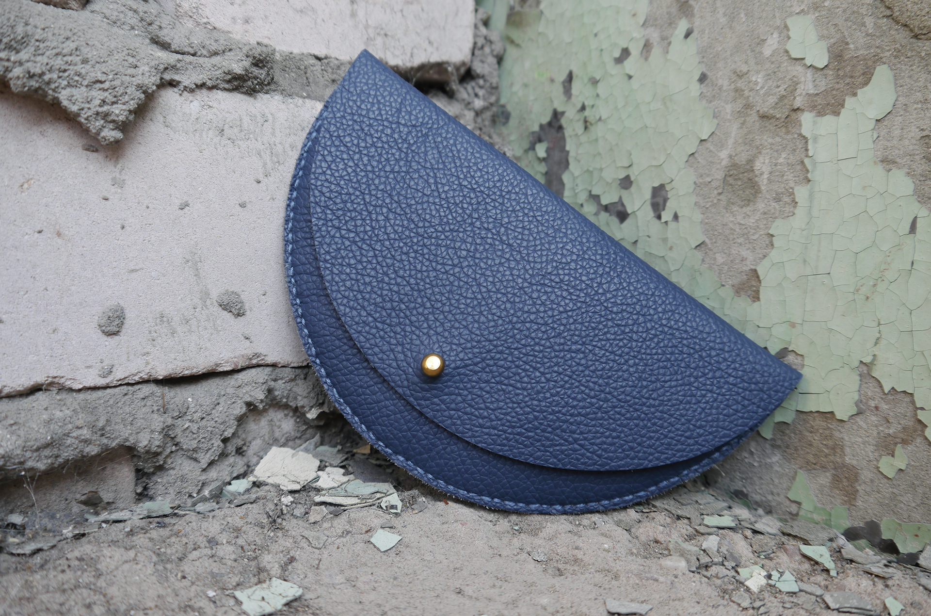 Jude Gove Colette Grande Coin Purse in Ocean Blue