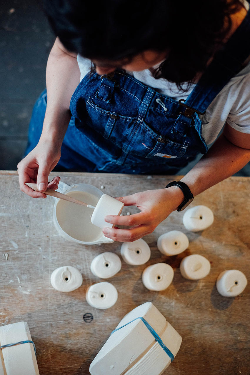 Beth Lamont in her studio