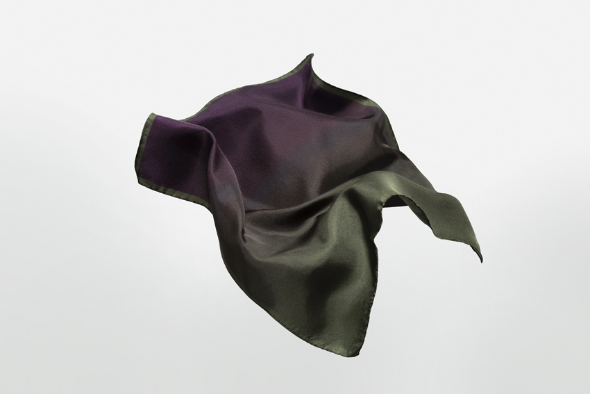 Niki Fulton Rock Silk Neckerchief/Pocket Square