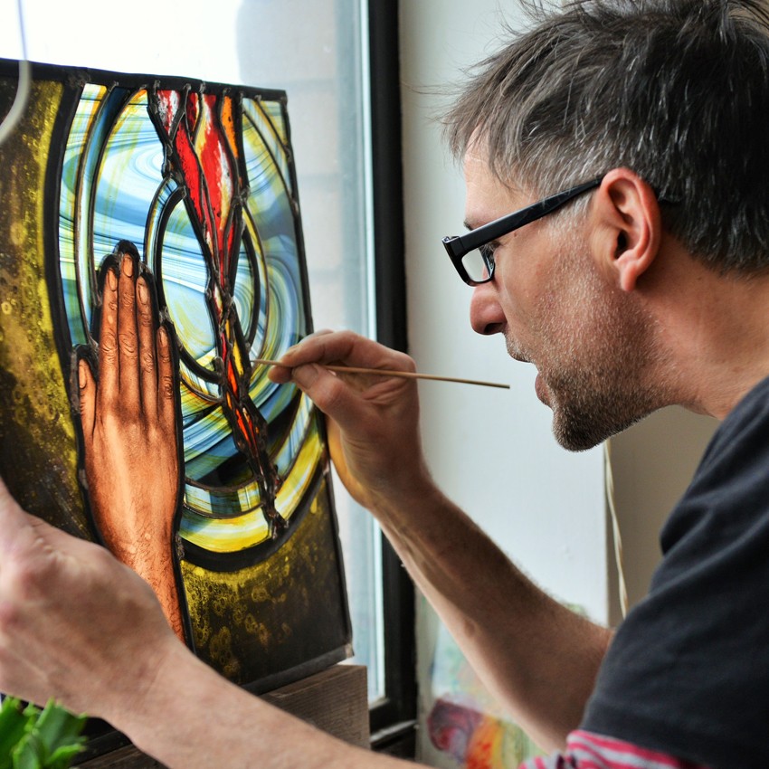 When stained glass becomes sustainable with David Mola