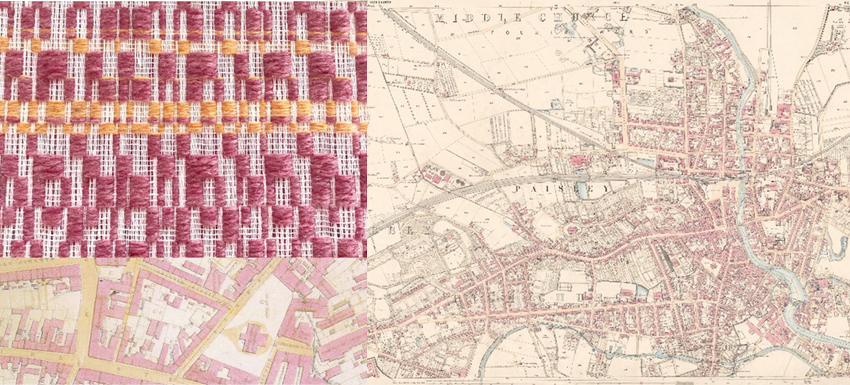 Shielagh Tacey designs with the Paisley map