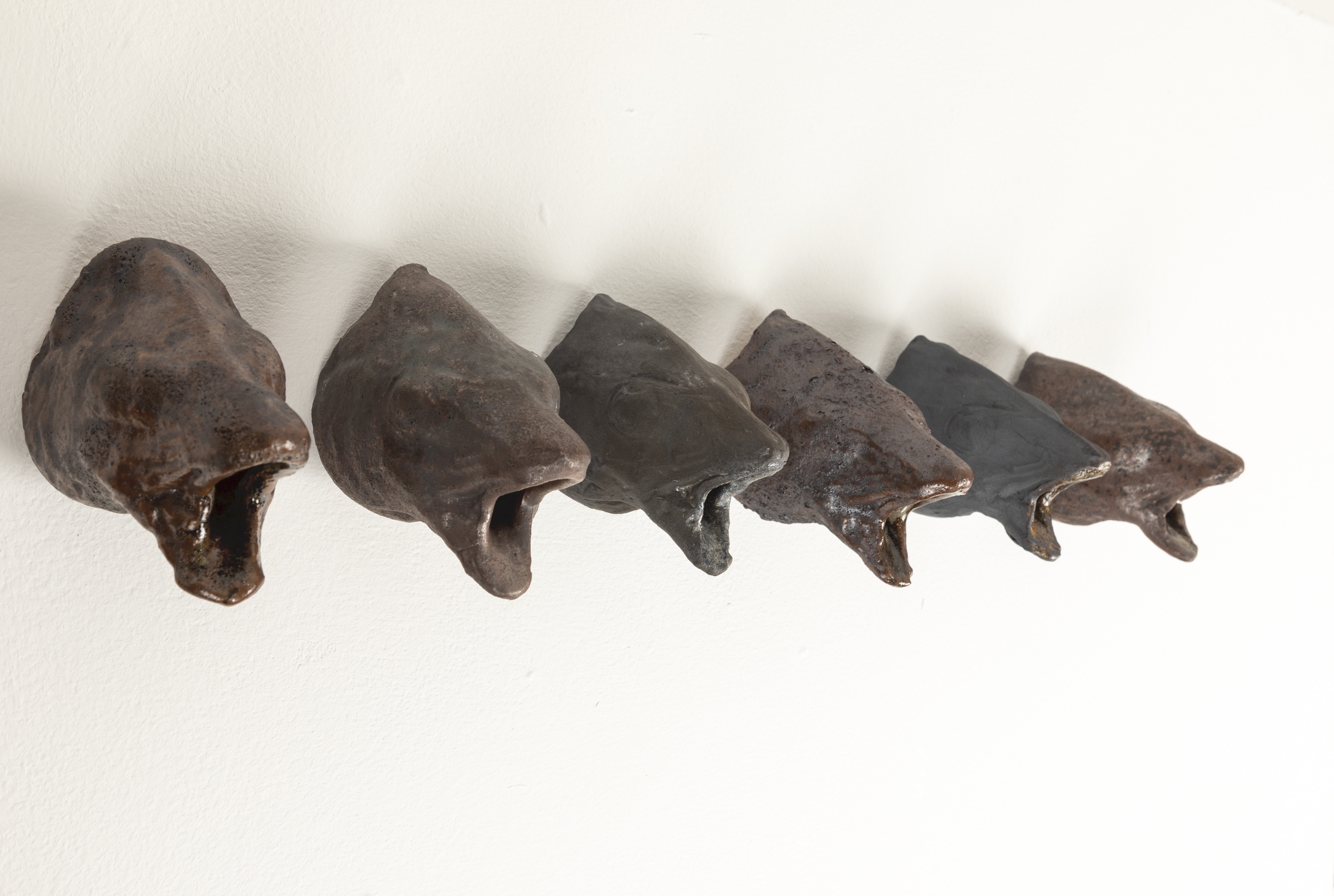Fiskhausar / Fish Head,Stoneware,2020