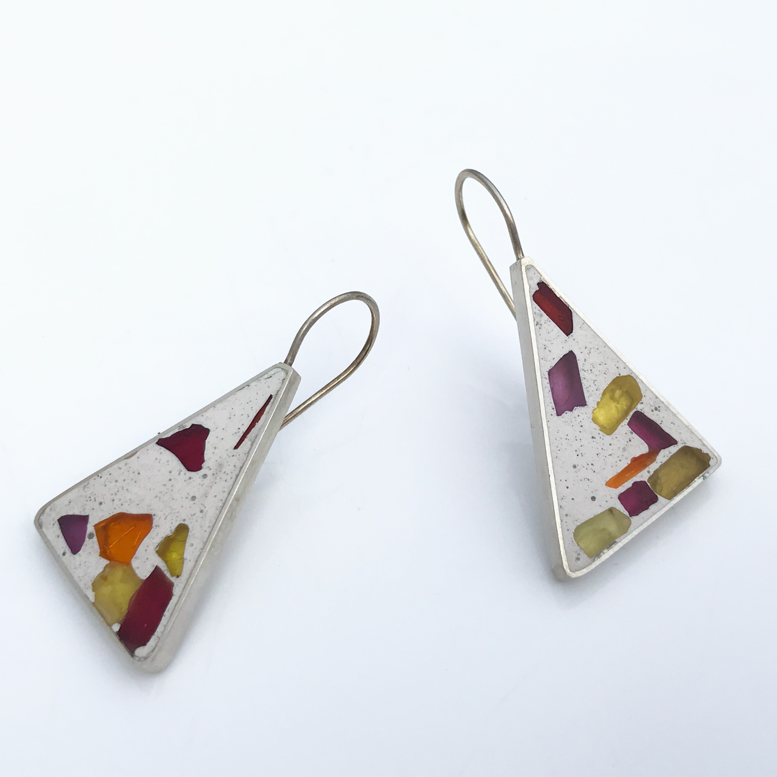 Terrazzo earrings