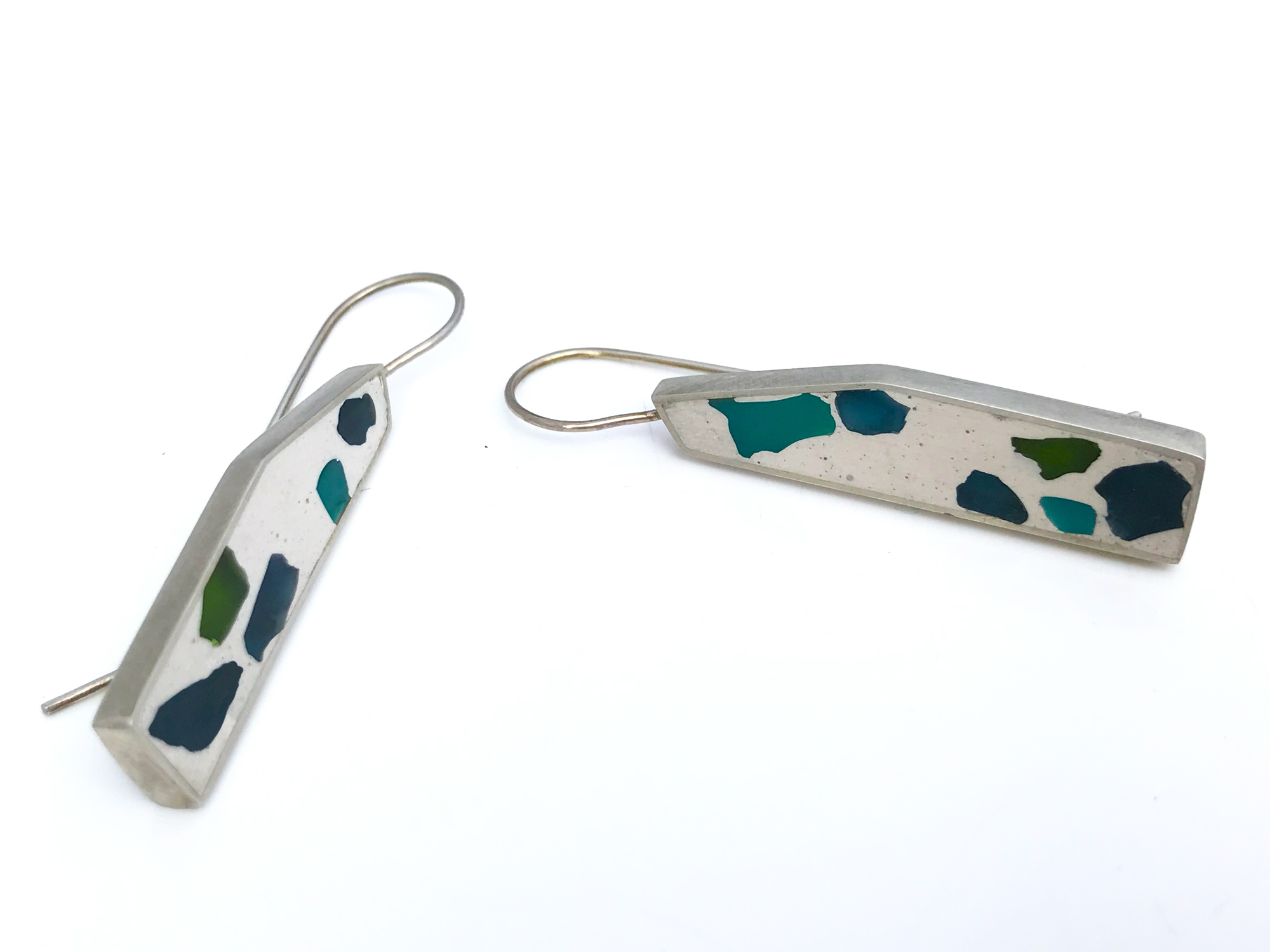 Terrazzo earrings