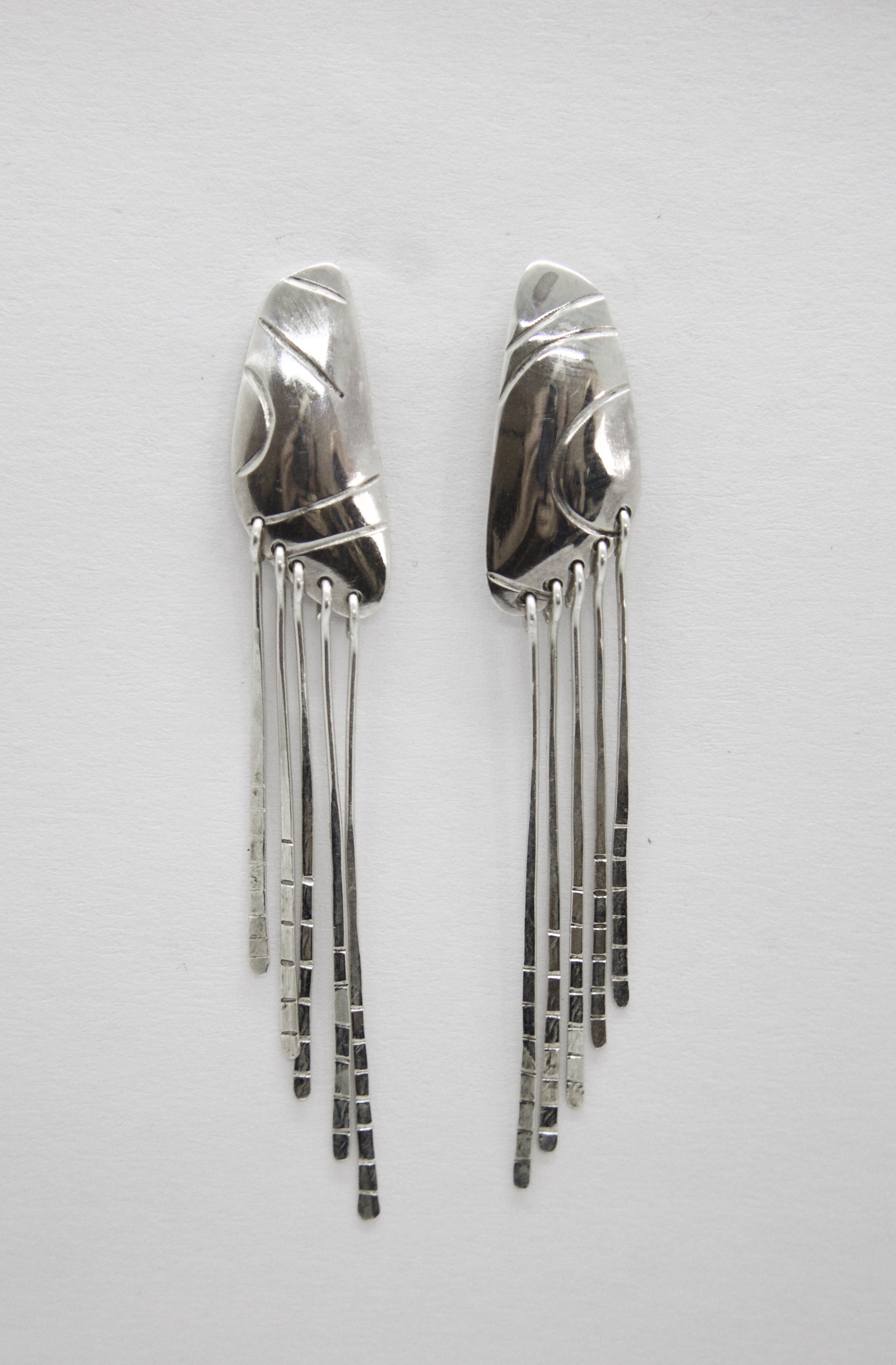 Rippled Earrings