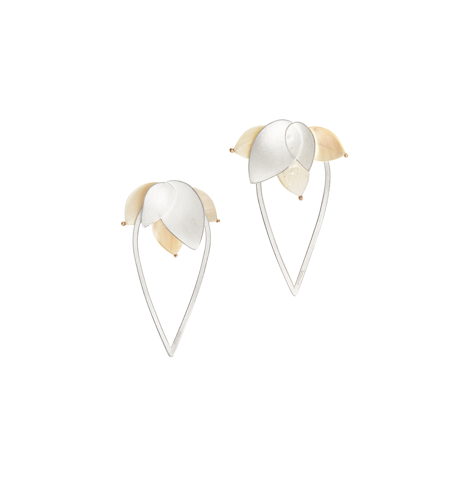'Fritillaria Petal Loop' earrings