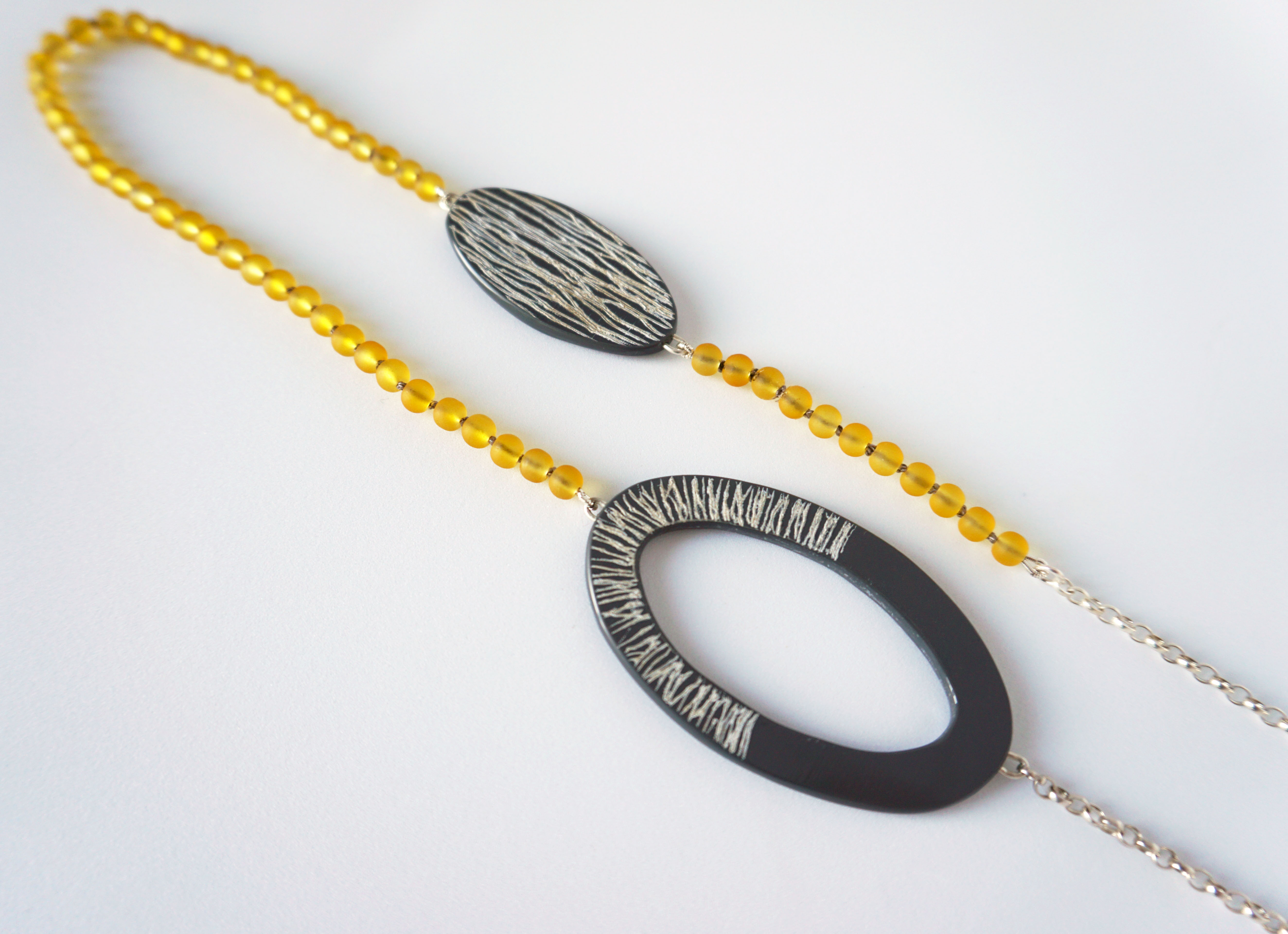 Ultimate Sunshine Long Ovals Necklace