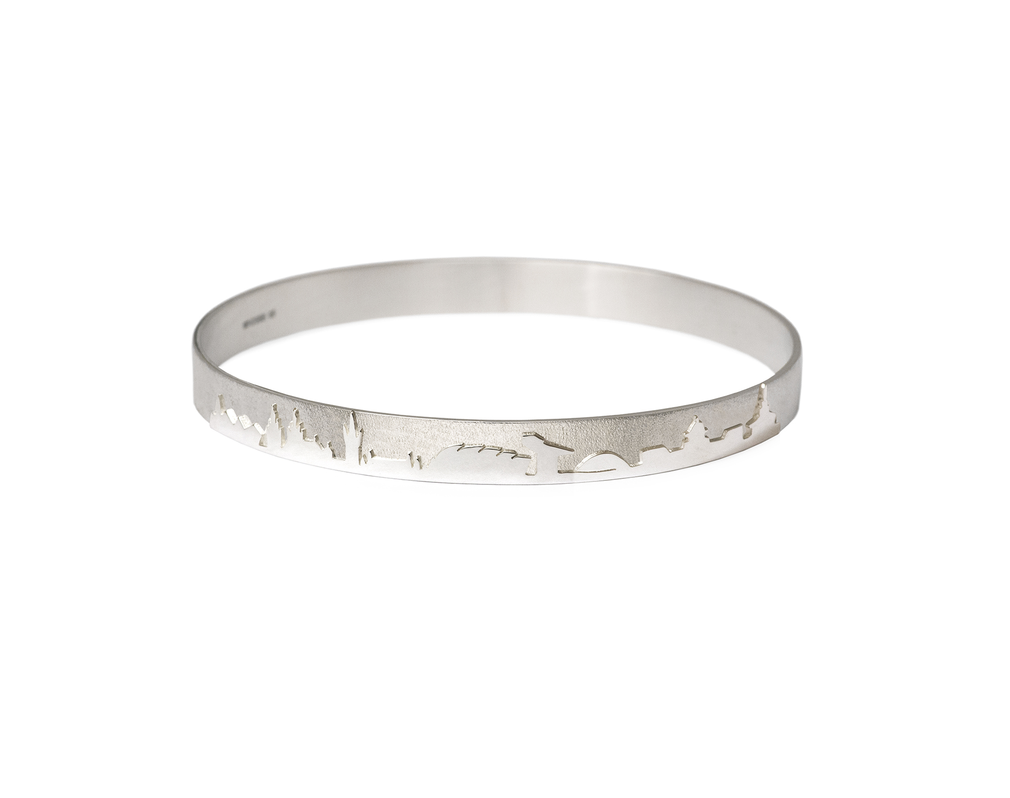 Glasgow skyline bangle