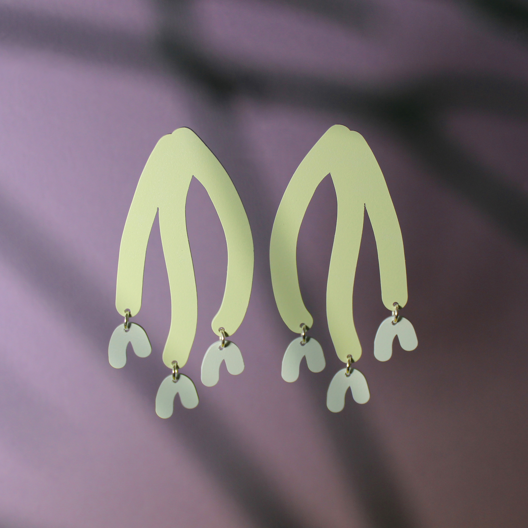 Coral Earrings