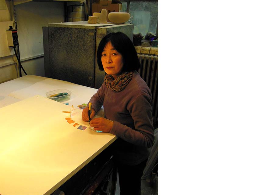 Keiko Mukaide at work