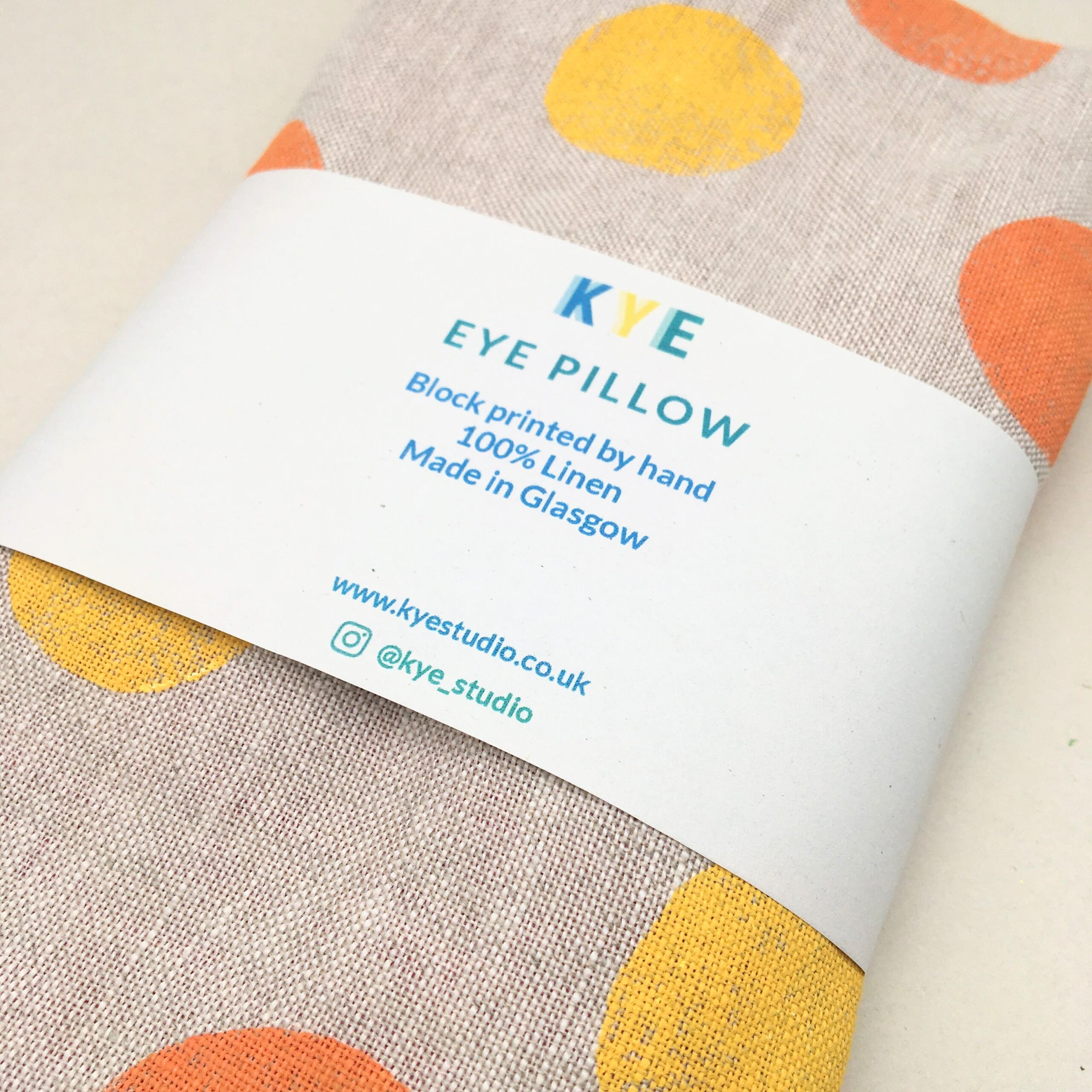Wheat Filled Weighted Eye Pillow