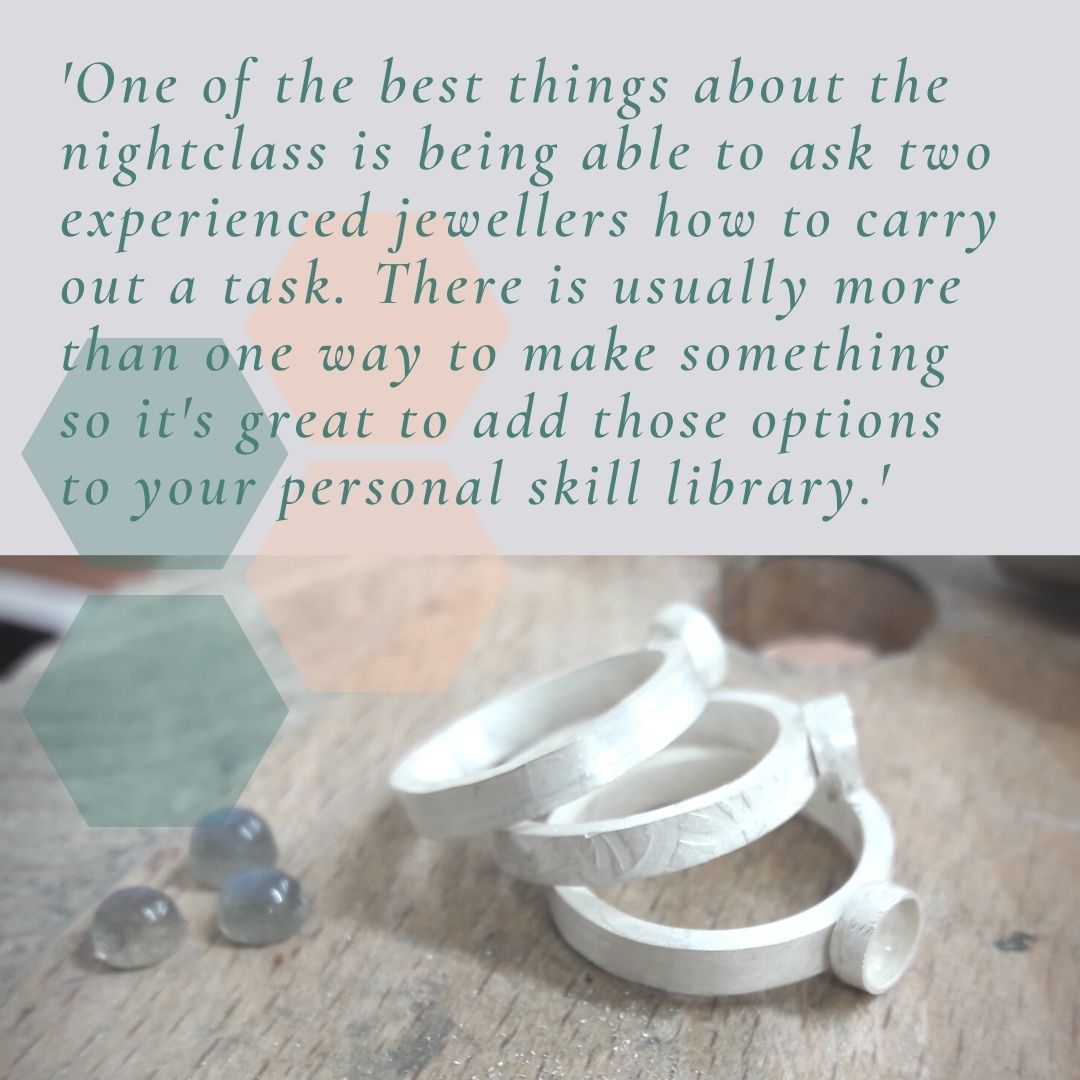 Afternoon and Evening Classes at Central Scotland School of Jewellery