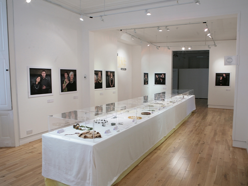 An installation shot of The Marzee Collection