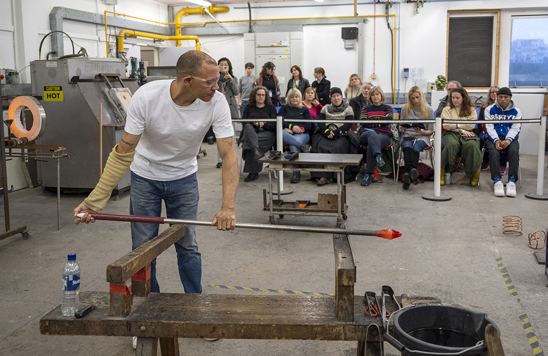 Christopher Day – Glass Demonstration