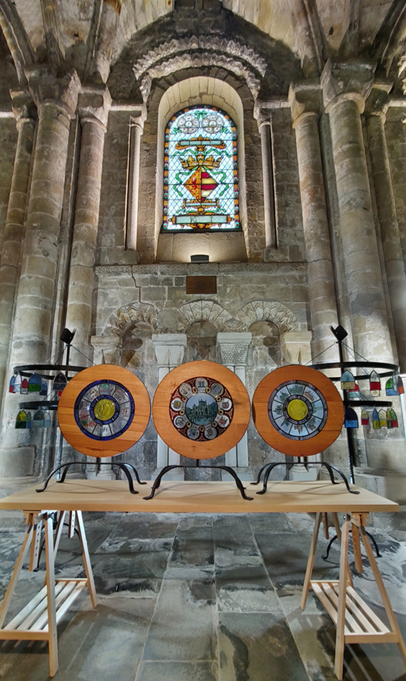 The Making History Dunfermline Abbey Triptych and Memories Candelabras 