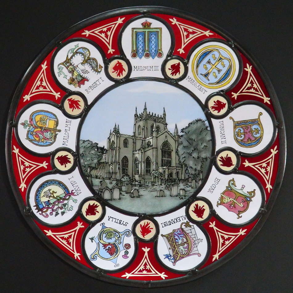 Dunfermline Abbey Triptych - The Abbey panel