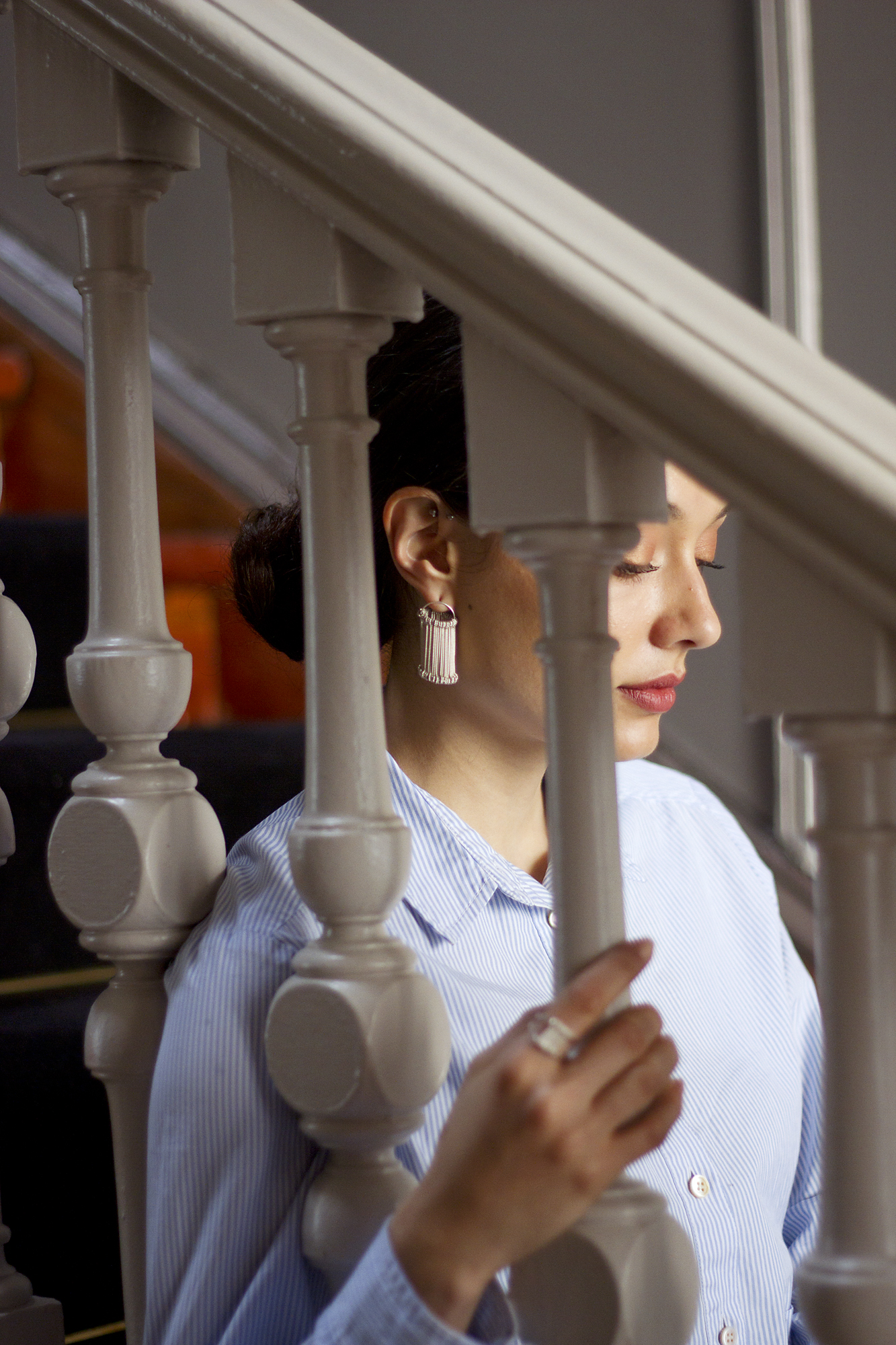 Heddle earrings