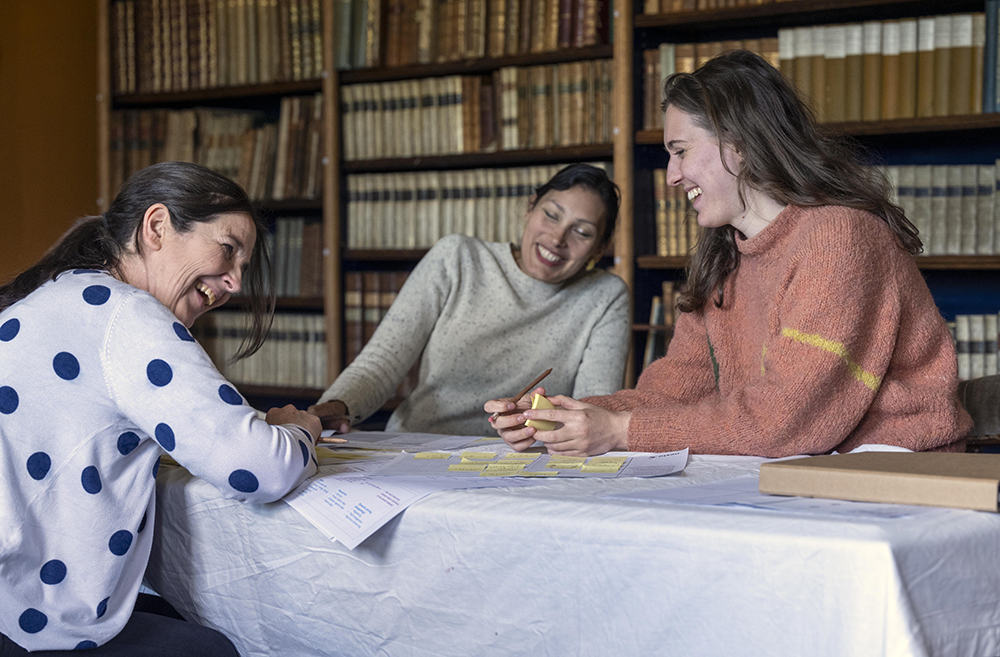 Ruth Elizabeth Jones, Hannah Sabapathy and Celia Wood / Photography by Neil Hanna