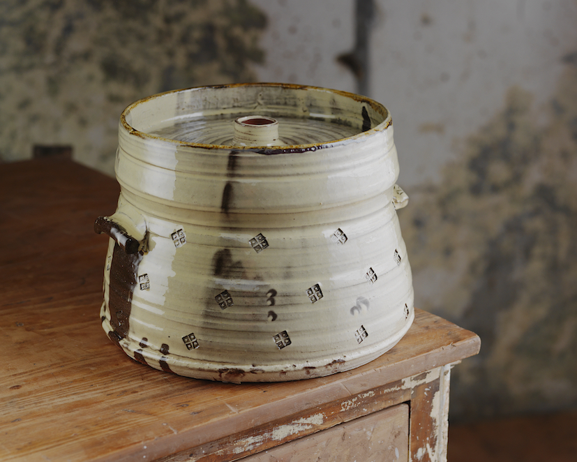 Large Lidded Jar