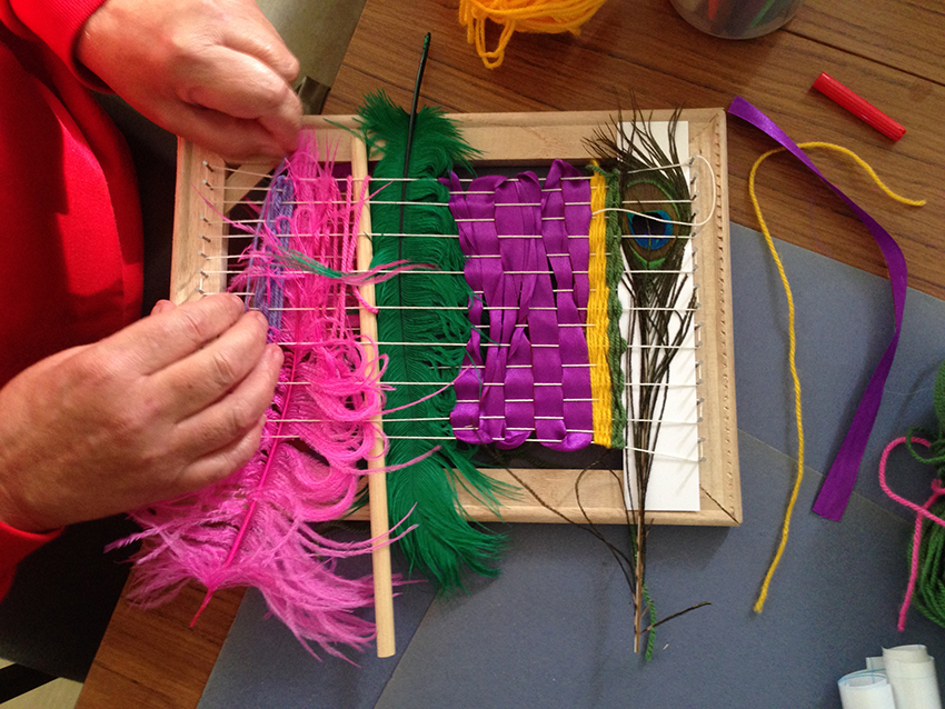 Fiona Hermse - Weaving in Collab with Patients at ELCH - Tonic Arts