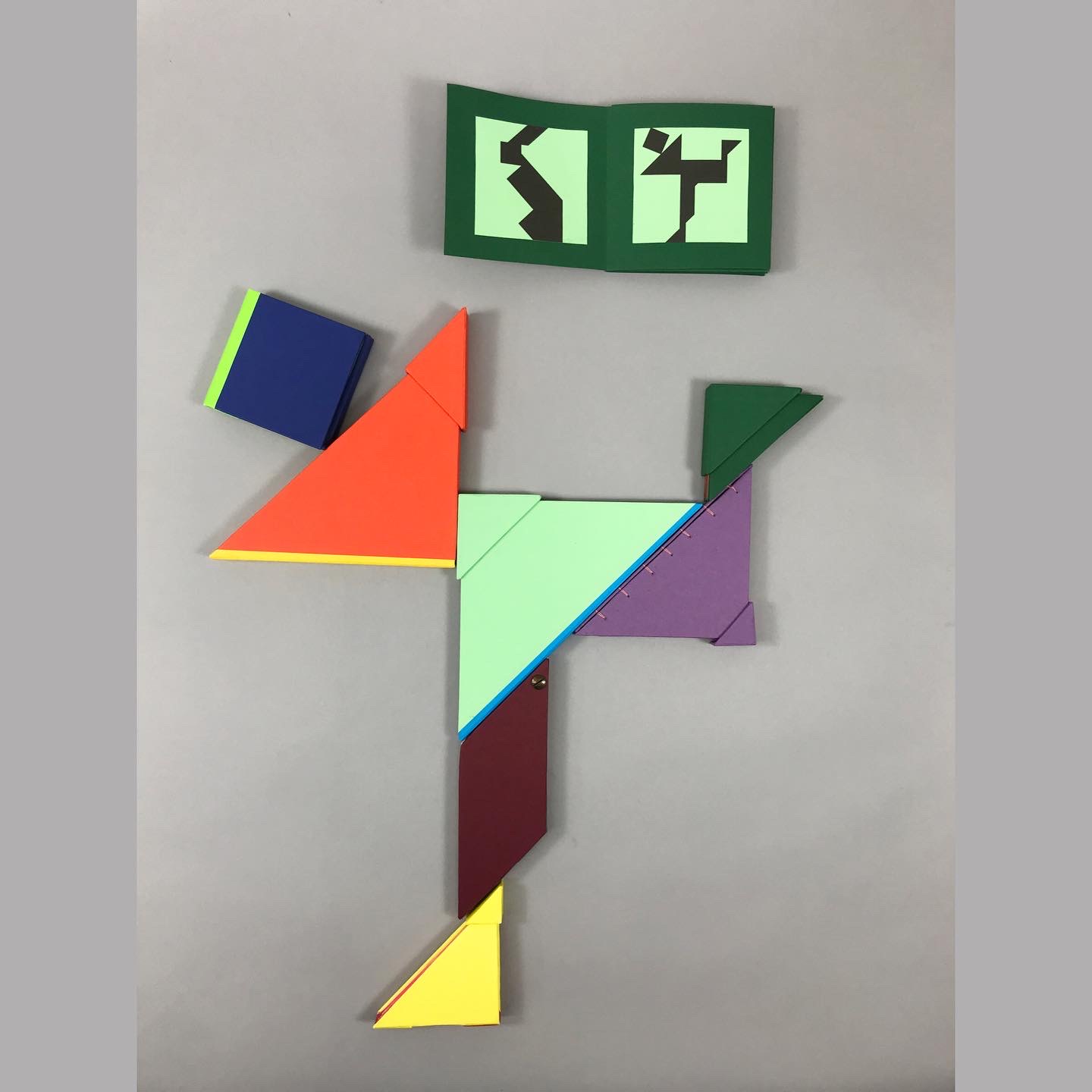 Tangram of Books (Dancer)