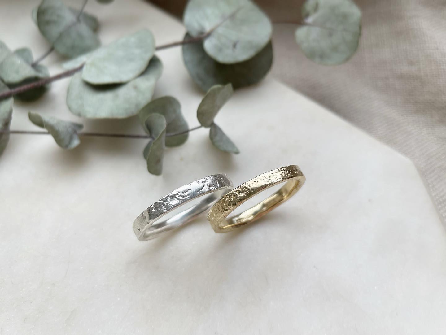 Pair of Sandstone Rings