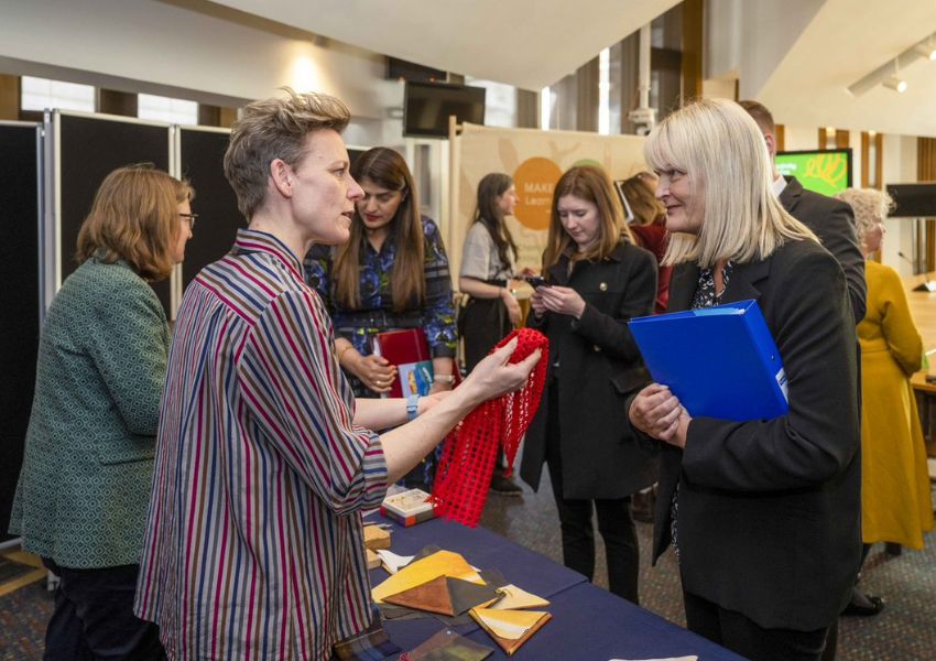 Make Learn Campaign highlights the importance of Craft Education in Scottish Parliament