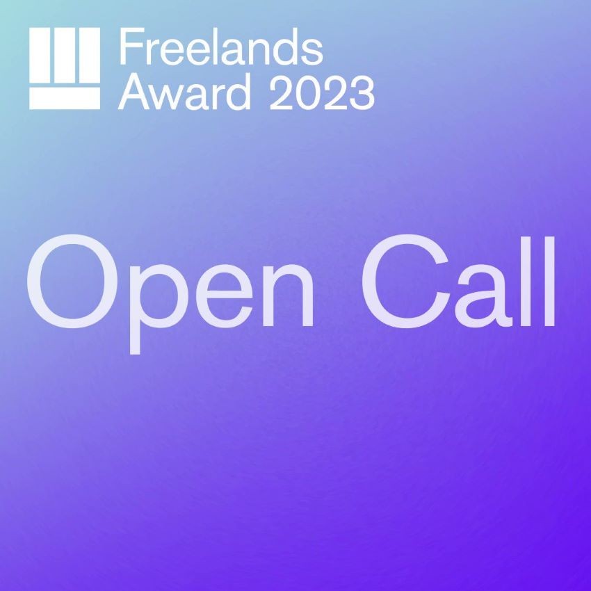 Open Call - Freelands Award 2023