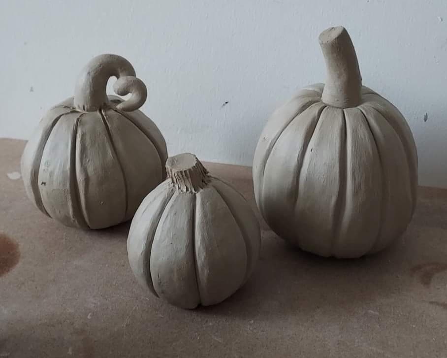 Ceramics Class: Pinched Pumpkins