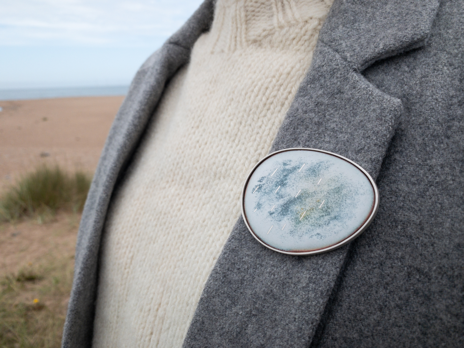 Rain Brooch