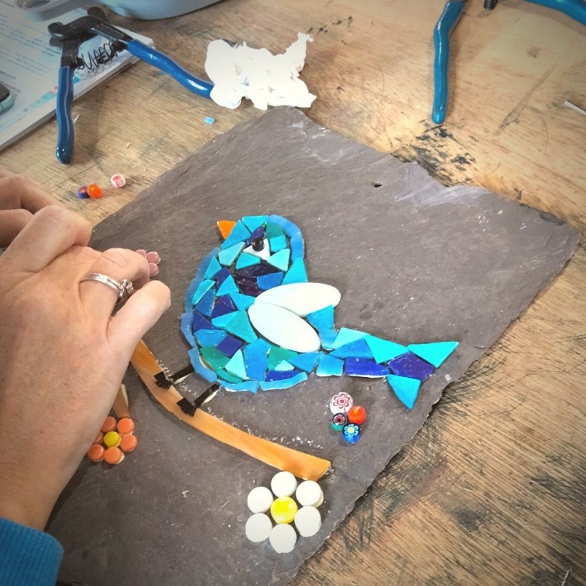 Upcycled Mosaic Workshop