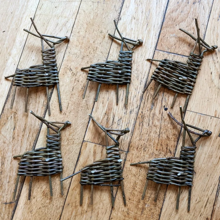 Festive Willow Decorations