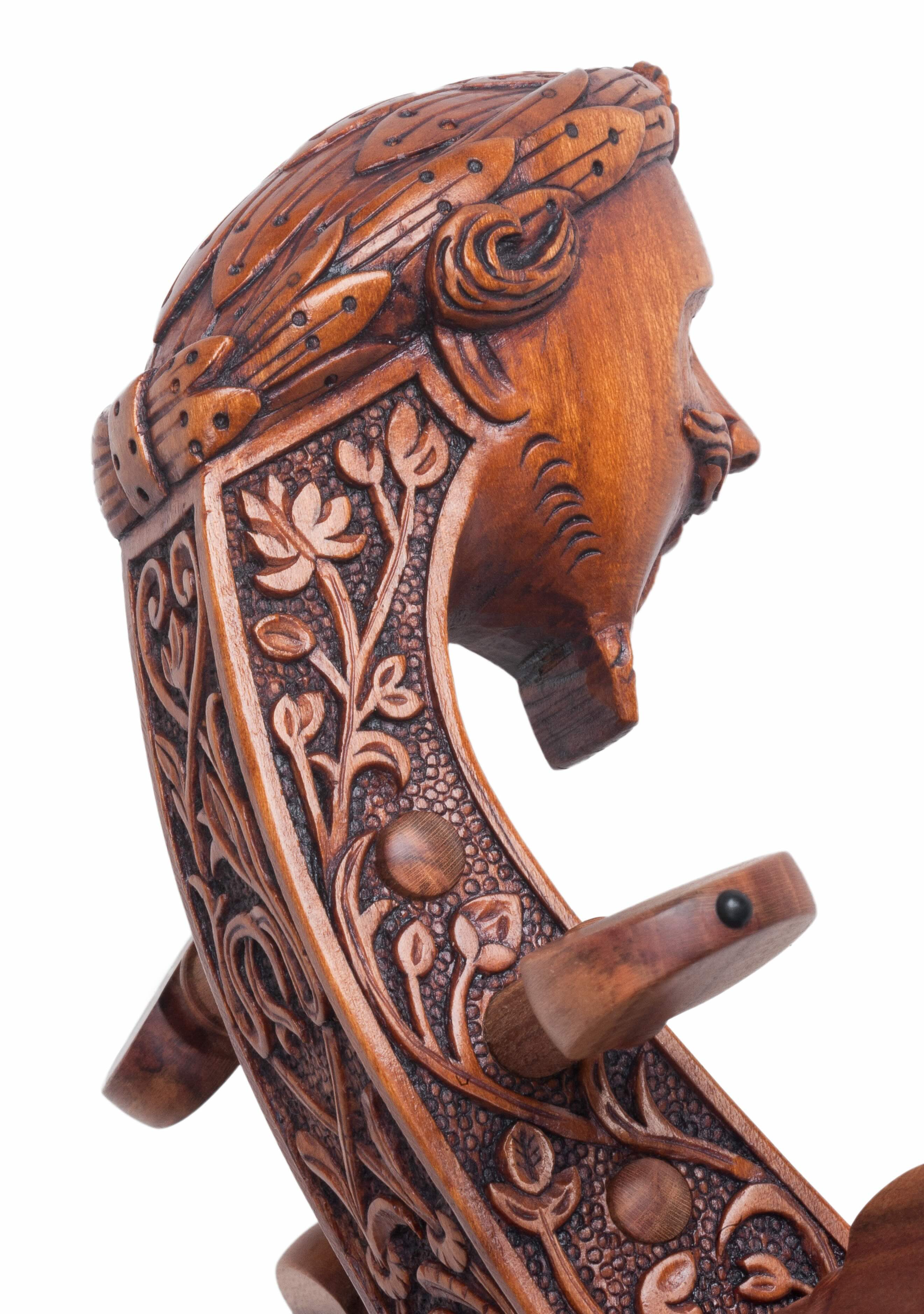 Viola da Gamba Carved head