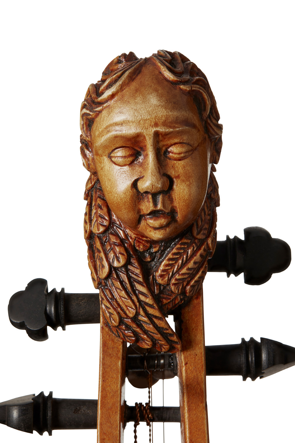 Gringling Gibbons Cherub carved head.