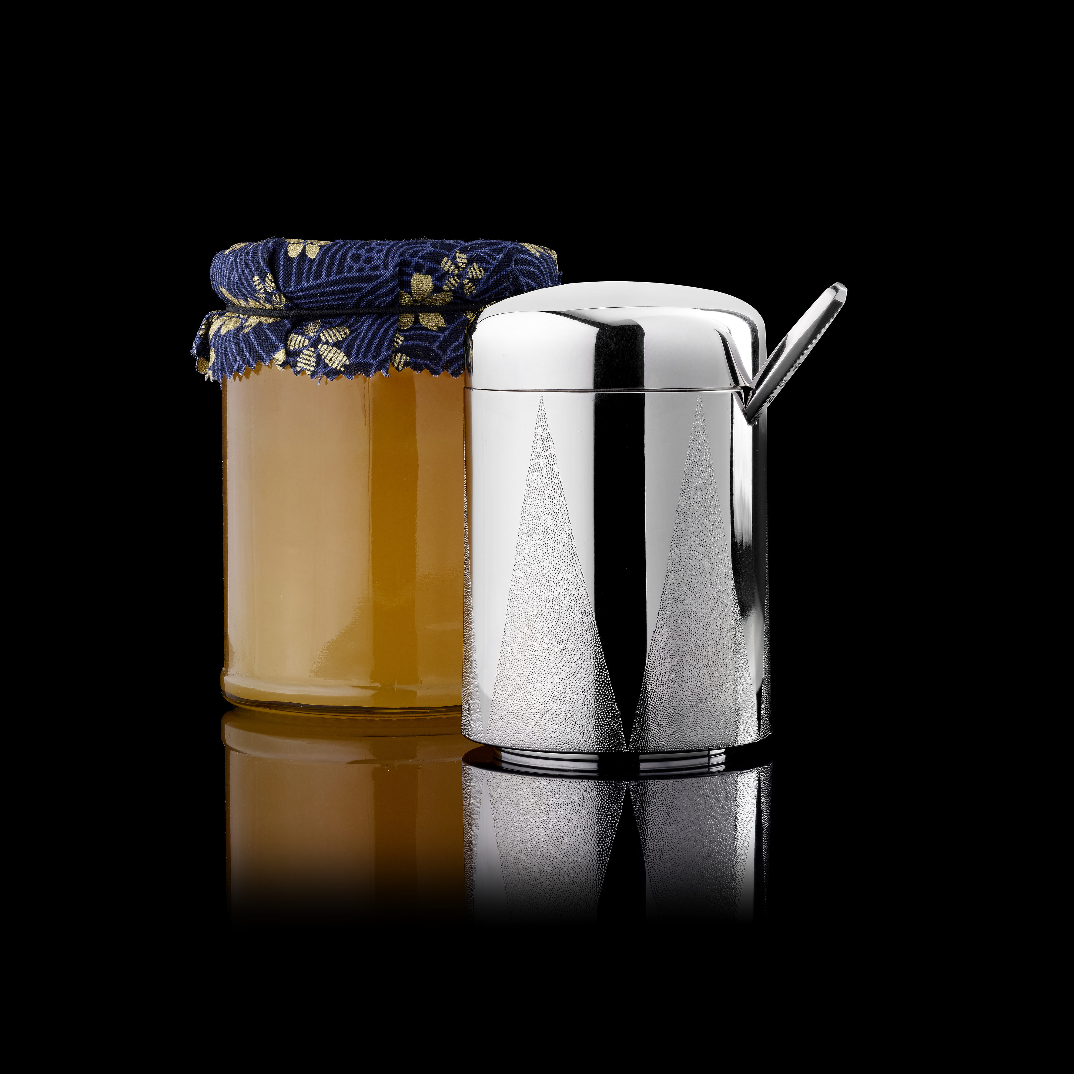 Honey Pot with Spoon