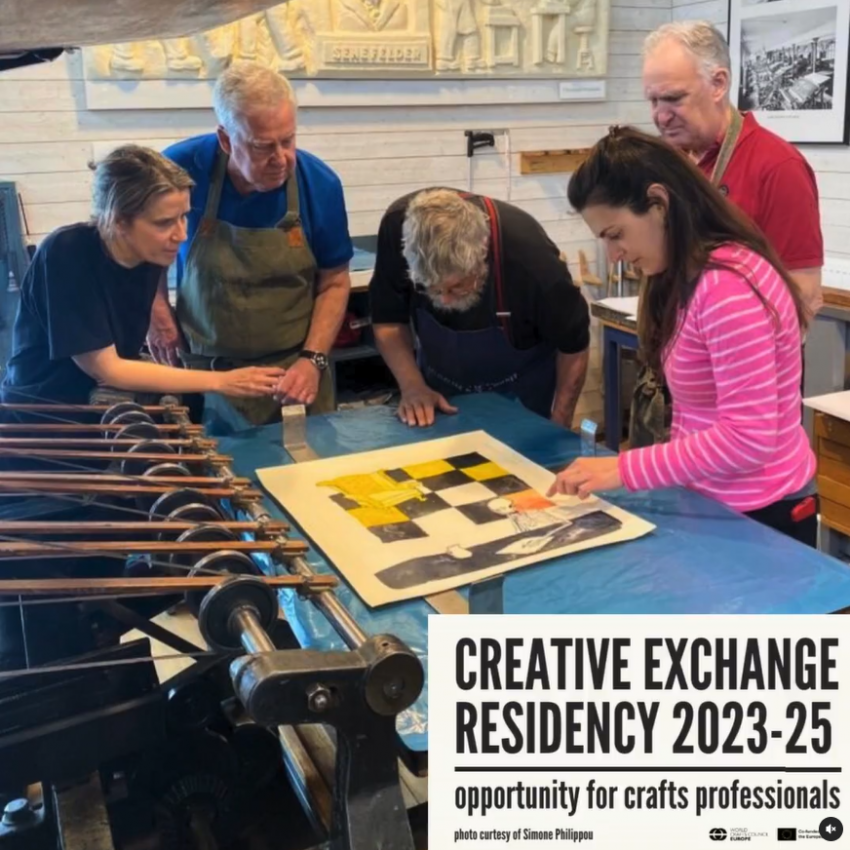 Creative Exchange Residency for Craft Practitioners 2023-25