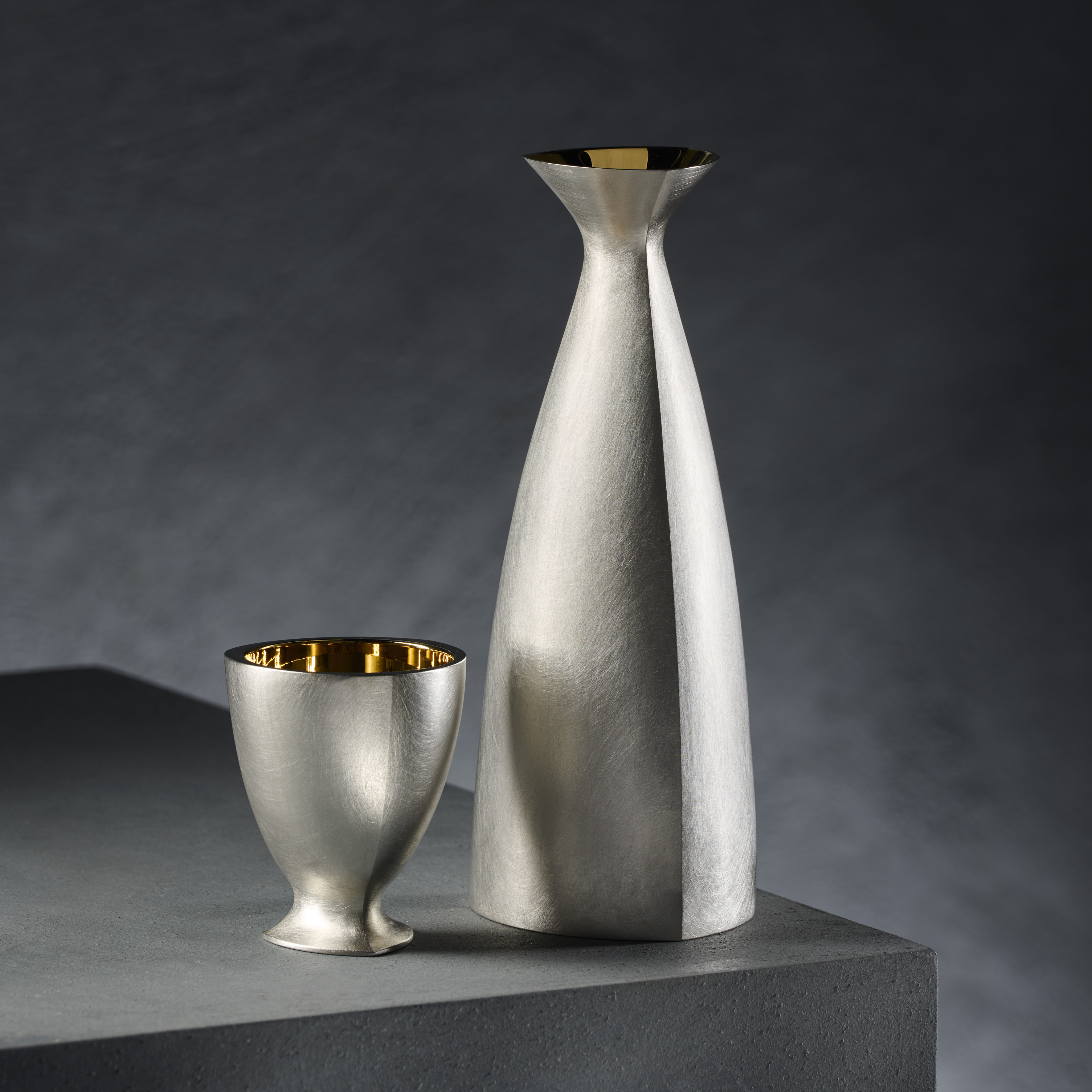 ‘Trio’ Jug & double skinned beaker