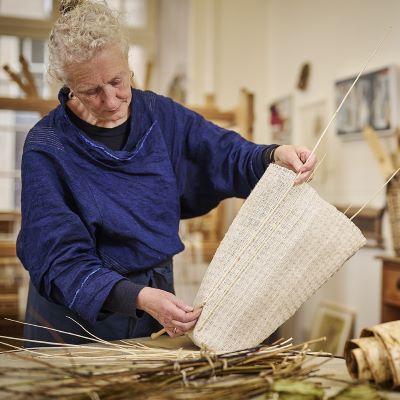 Susie Redman in her studio