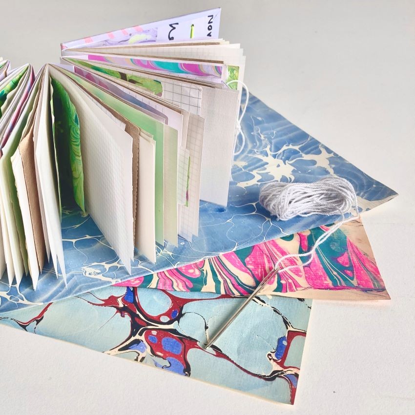 Paper Marbling and Bookbinding