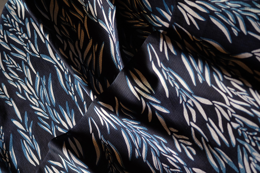 Katazome with Indigo