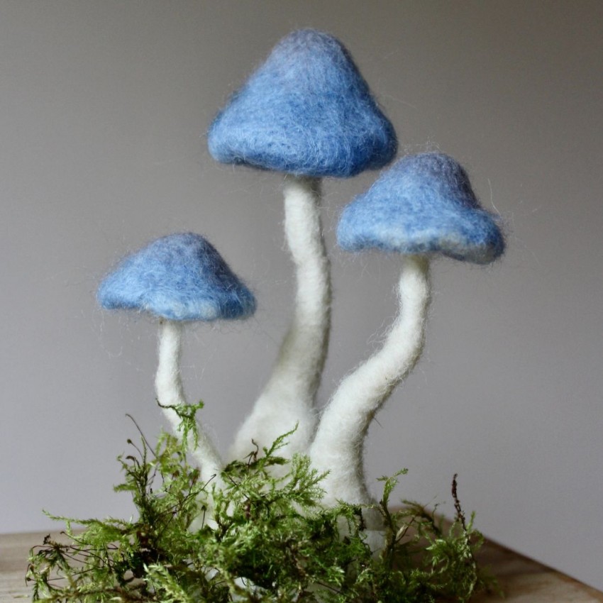Festive Felted Fungi with The Pale Rook