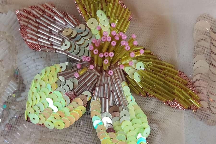 Intermediate Embellishment Embroidery: Beading Techniques