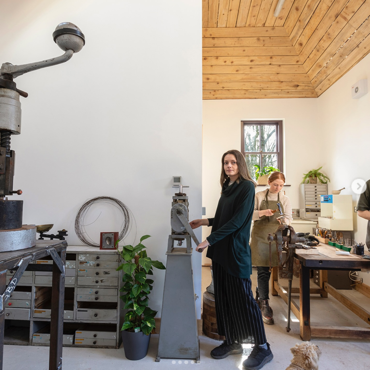 Springboard Studios Marchmont Silversmithing Workshop 2025