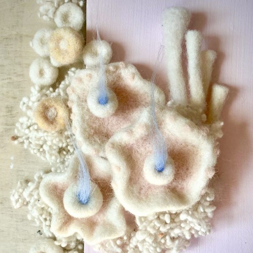 Needle Felted Corals Workshop