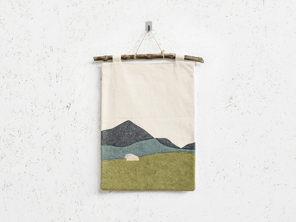 Craft Sunday: Landscape Tapestry with Freya Mabel Makes