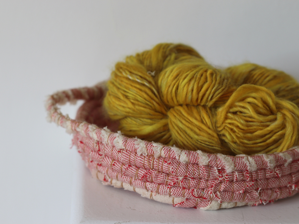 Craft Sunday: Upcycled Fabric Baskets with Eilidh Weir