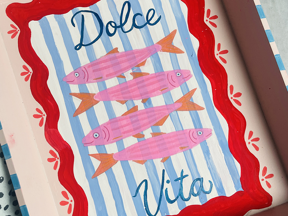 Craft Sunday: Hand Painted Trays with Moo & May Studio