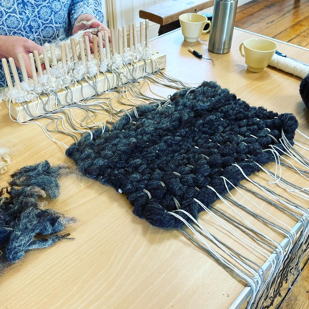 Weave a Sheeps’ Fleece Rug with Marguerite Fleming of Westfield Croft 