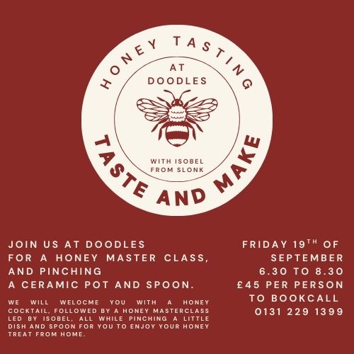 Honey masterclass and pinch pot workshop