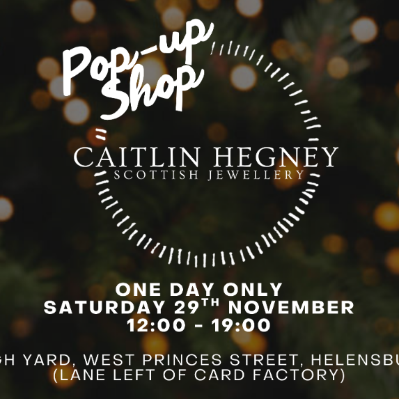 Caitlin Hegney Scottish Jewellery Pop-Up Shop